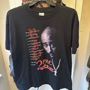 Vintage 1997 2Pac Tupac Amaru Shakur T shirt SZ XL Rare 90s